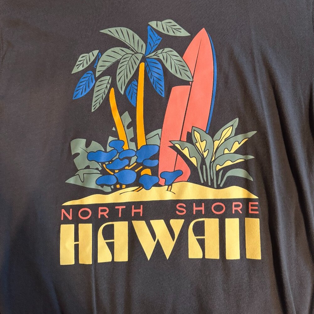 Old Navy Men’s XL Tall T-Shirt Hawaii – Gray